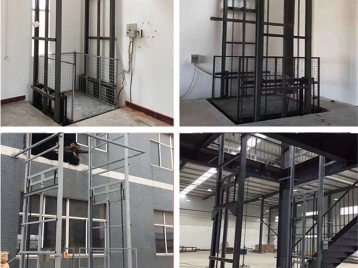 直(zhi)頂導軌式升降機(jī)