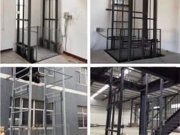 直頂導軌式升降(jiang)機